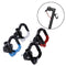 Metal Hook Hanger with Double Carrier For Scooter & Bicycle- White (T-7B-W) - smartzonekw