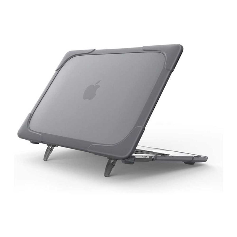 Green Shockproof Case for Macbook Pro 13.3" 2020 - Gray - Smartzonekw