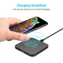 CHOETECH 10W Fast Wireless Charging Pad (T511-S)-smartzonekw