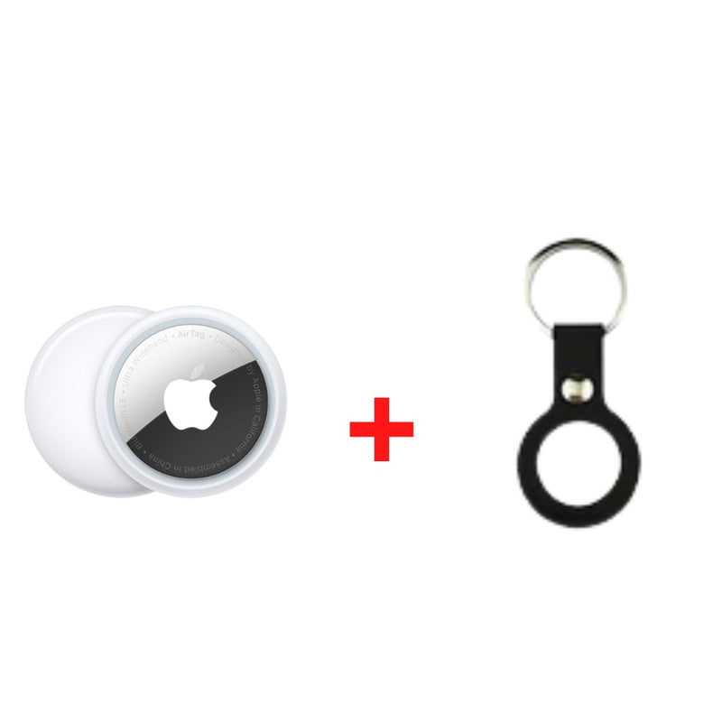 Apple AirTag (1 Pack) + Airtag Silicone Key Ring - Smartzonekw