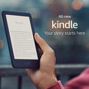 All-New Kindle (10th Gen), 6" Display now with Built-in Light, 8GB, Wi-Fi, Black - Smartzonekw