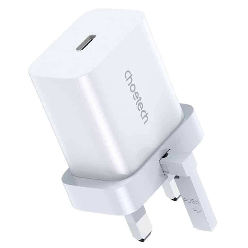 CHOETECH Choetech 20W Charger + Magsafe Charger - White-smartzonekw