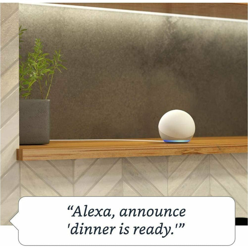 All-new Echo Dot (4th Gen) | Smart speaker with Alexa - White - smartzonekw