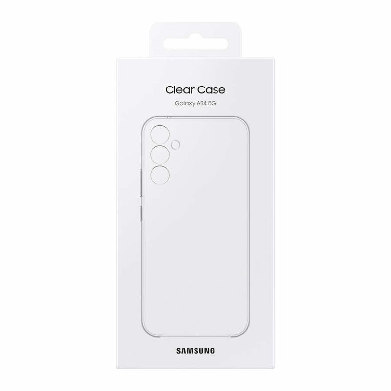 Samsung Galaxy A34 5G Clear Case (EF-QA346CTEGWW)-smartzonekw