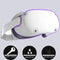 Anti-Shock Silicone Shell Cover for Oculus Quest 2  - White - smartzonekw