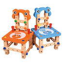 ViVi Wood Toy- Variety Tool Chairs - smartzonekw