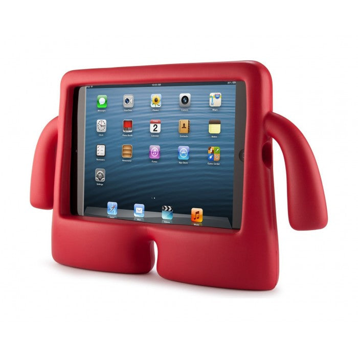 Freestanding Protective Case for iPad Mini 2, 3, 4, 5 - Red - smartzonekw