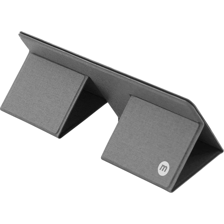 Momax Fold Stand Adhesive Laptop Stand - Dark Grey (HS2E) - Smartzonekw