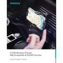 Momax Q.Mount Smart 5 15W Rotatable IR Wireless Charging Car Mount-smartzonekw