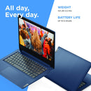 14-inch Lenovo ideaPad Laptop, AMD Ryzen 5 3500U 2.1GHz, Ram 8GB & 256GB SSD, VGA Integrated AMD Radeon, Windows 10 - Abyss Blue - smartzonekw
