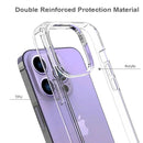 Armor-X Ahn Shockproof Protective Case For iPhone 14 Pro (6.1) - Clear-smartzonekw