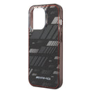AMG Transparent Double Layer Case Expressive Graphic Design for iPhone 14 Pro - Black-smartzonekw