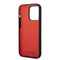 AMG Liquid Silicone Case - Checkered Flag Pattern, Bumper Protection iPhone 14 Pro - Black/Red-smartzonekw