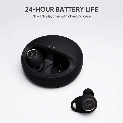 Aukey True Wireless Earbuds  with Rechargeable Case EP-T10 - Black - smartzonekw