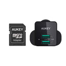 Aukey PA-U32 12W Universal Dual Port AiPower Mini Portable Travel Charger - Black - smartzonekw