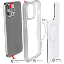 GHOSTEK Covert 6 Ultra-Thin Clear Case for iPhone 13 Pro Max-smartzonekw