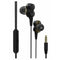 Devia Smart Series Dual Speakers Wired Earphone (3.5mm) - Black - Smartzonekw