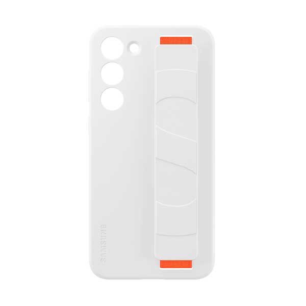 Samsung Galaxy S23+ Silicone Grip Case - White (EF-GS916TWEGWW)-smartzonekw