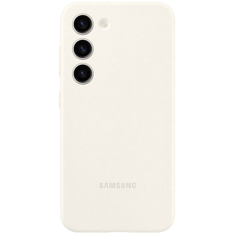 Samsung Galaxy S23 Silicone Case - Cream (EF-PS911TUEGWW)-smartzonekw
