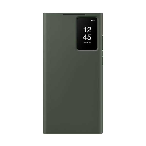 Samsung Galaxy S23 Ultra Smart View Wallet Case - Green (EF-ZS918CGEGWW)-