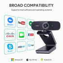 Aukey PC-W3 Impression 1080p Webcam Live Streaming Camera with Stereo Microphone - Smartzonekw