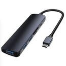 Devia Type-C to USB3.0*3+PD+Cardreader 5 in 1 HUB Leopard-smartzonekw