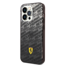 Ferrari Gradient PC/TPU Case with Allover Scuderia & Dyed Bumper for iPhone 14 Pro-smartzonekw