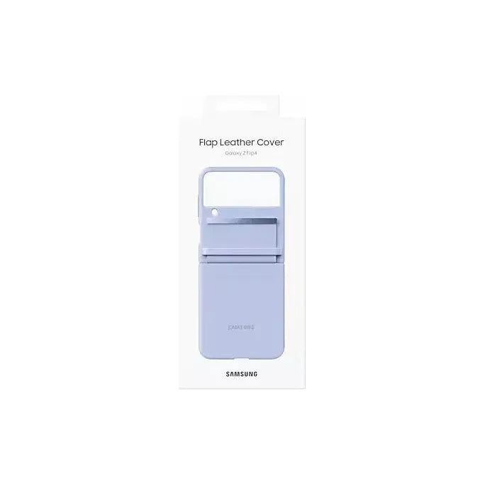 Samsung Galaxy Z Flip 4 Flap Leather Cover - Serenity Purple-smartzonekw