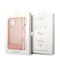 Guess PC / TPU IML Case Double layer Electroplated Camera Outline Transulent with Strap - Pink-smartzonekw