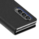 Araree Bonnet C Diary Case For Z Fold 4 - Black-smartzonekw