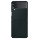 Samsung  Galaxy Z Flip3 Leather Cover (EF-VF711LGEGWW) - Green-Smartzonekw