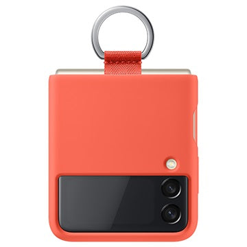 Samsung  Galaxy Z Flip3 Silicone Cover with Ring-smartzonekw