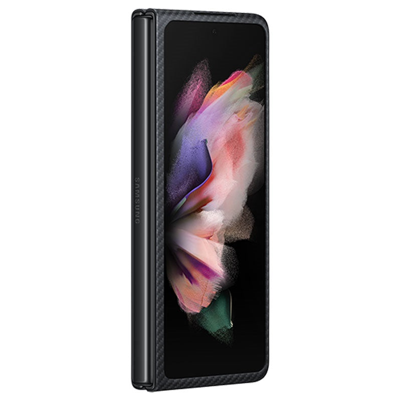 Samsung  Galaxy Z Fold3 Aramid Cover (EF-XF926SBEGWW) - Black-Smartzonekw