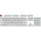 Glorious Aura Pudding Keycaps V1 PBT - White-smartzonekw