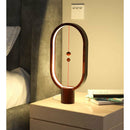 Allocacoc Heng Balance Lamp Ellipse USB -Dark Wood - Smartzonekw