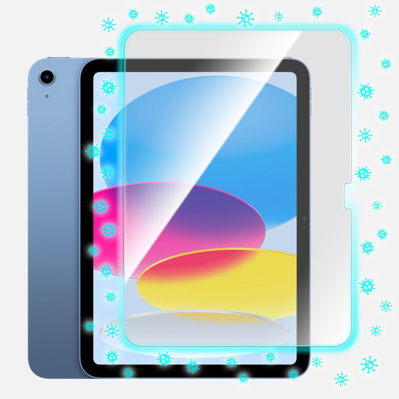 Torrii BODYGLASS Anti Bacterial Glass Screen Protector for iPad 10.9" (10th Gen. Year 2022) – Clear-smartzonekw