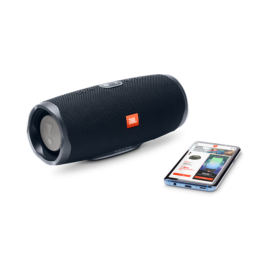 JBL Charge 4 Portable Wireless Bluetooth Speaker, Battery Capacity 7500mAh - Black - smartzonekw