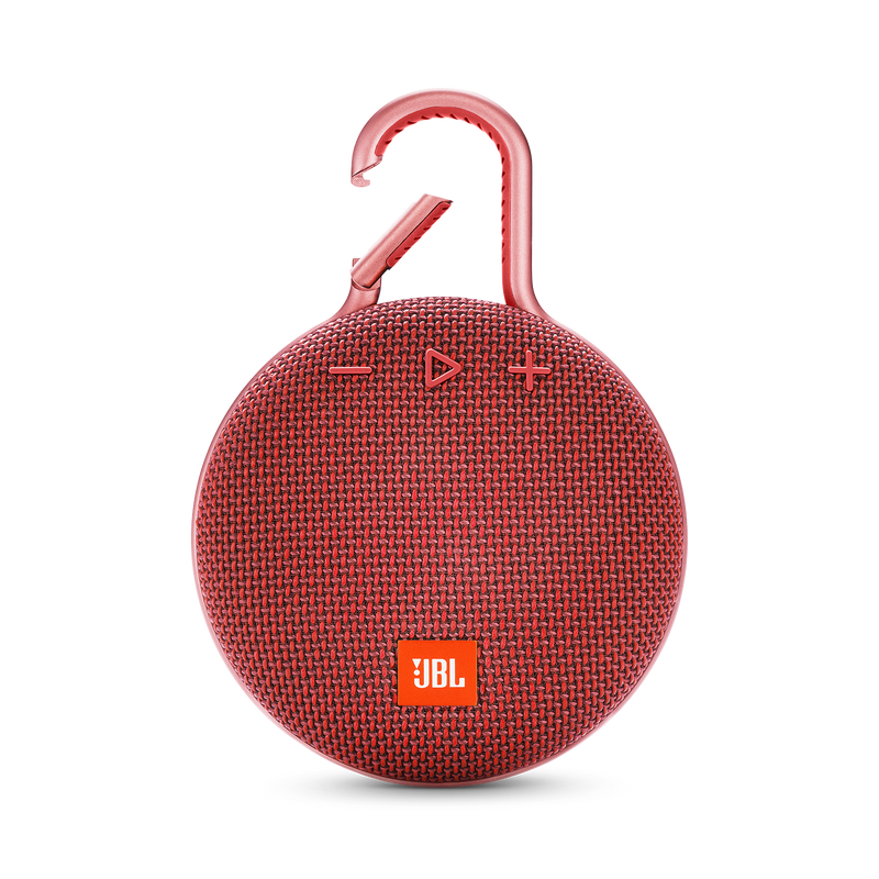 JBL CLIP 3 Portable Bluetooth Speaker - Red - smartzonekw