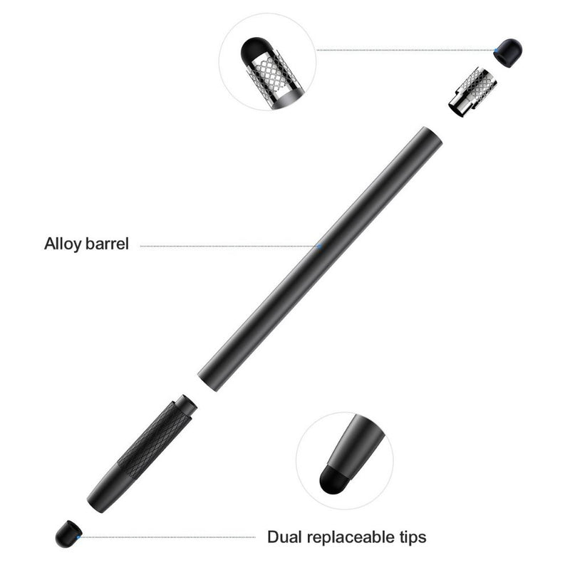 Joyroom Passive Stylus pEN for Tablet and Smartphones -  Black (JR-DR01)-smartzonekw