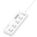 LDNIO SC5614  5 AC with 6 USB -A Ports Universal Fast Charger Power Socket-smartzonekw