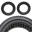 Semi-vocuumb solid tire 8.5 Inch Shock Absorption For Scooter 8.5 inch- Black  (M-14B ) - smartzonekw
