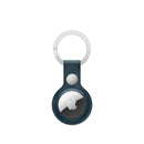 AirTag Leather Key Ring - Baltic Blue - smartzonekw