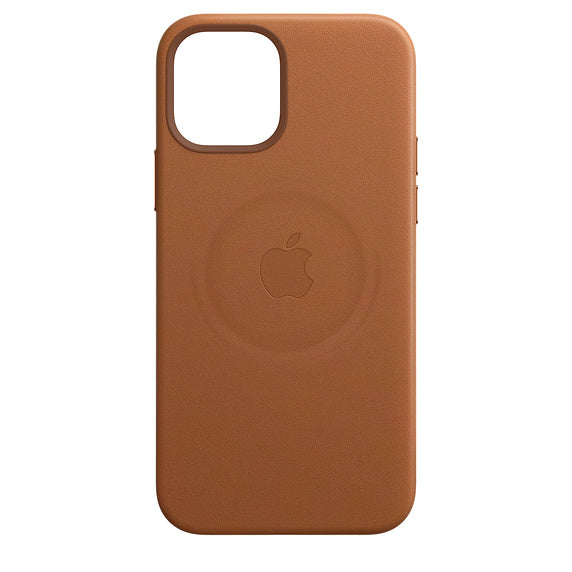 iPhone 12 | 12 Pro Leather Case with MagSafe - Saddle Brown - smartzonekw