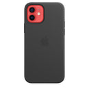 iPhone 12 Pro Max Leather Case with MagSafe - Black - smartzonekw