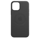 iPhone 12 Pro Max Leather Case with MagSafe - Black - smartzonekw