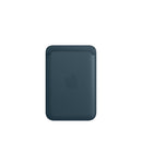 iPhone Leather Wallet with MagSafe - Baltic Blue - smartzonekw