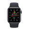 Apple Watch SE GPS 40mm Space Grey Aluminium Case with Midnight Sport Band (MKQ13) - Smartzonekw