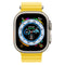 Apple Watch Ultra GPS + Cellular, 49mm Titanium Case with Yellow Ocean Band-smartzonekw