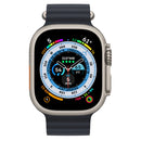 Apple Watch Ultra GPS + Cellular, 49mm Titanium Case with Midnight Ocean Band-smartzonekw