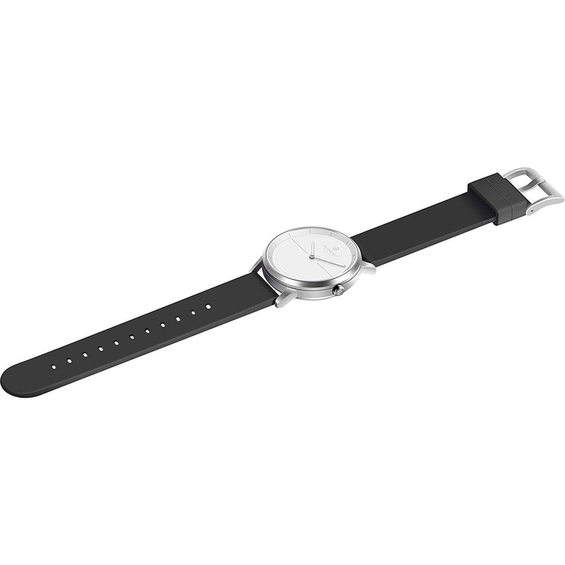 NOERDEN PNW-0702-EU MATE2 Silicon Hybrid Smart Watch 40mm - Black/ White-smartzonekw